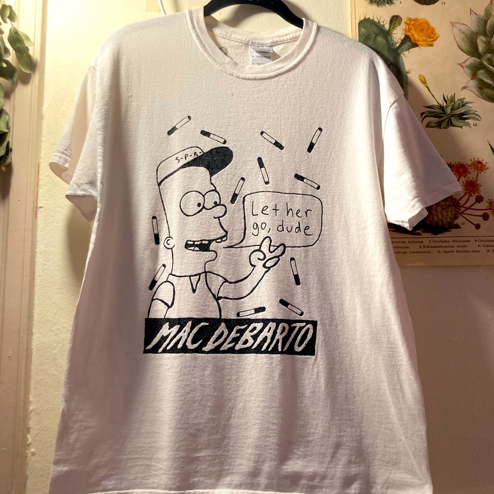 Funny Mac Demarco Bart Simpson TShirt